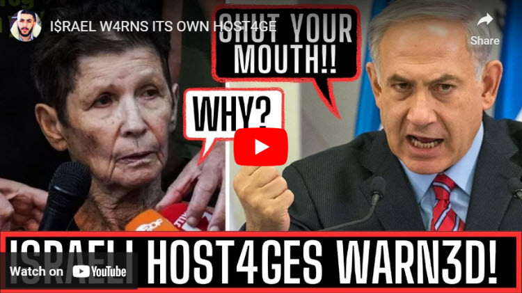 Israeli Government Threatens Their Own Citizens Who Were Hostages If They Talk About How Well Homas Took Care Of Them