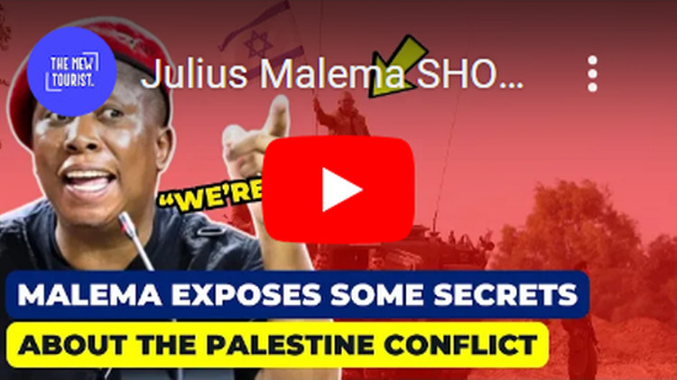 Julius Malema Shocks The World With His Viral Speech On The Israeli Palestine