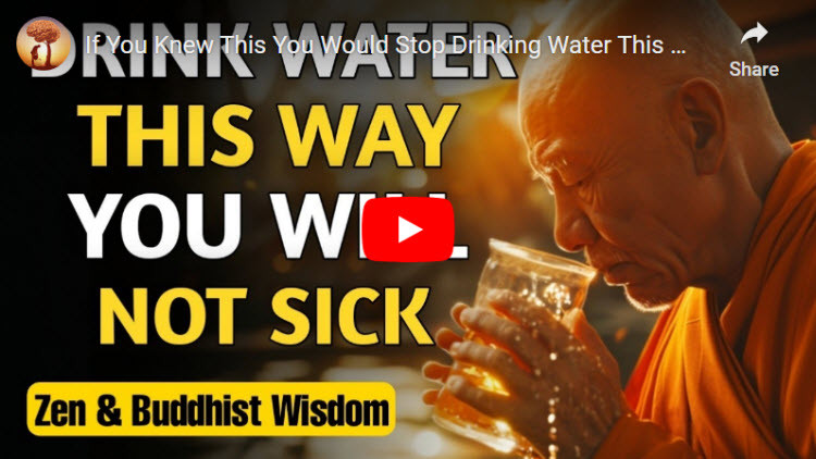 You Would Stop Drinking Water This Way