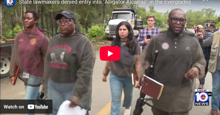 State lawmakers denied entry into alligator alcatraz